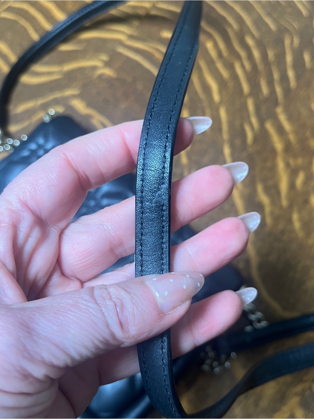 kate spade New York Astor Court Naomi Black Quilted Crossbody Shoulder Bag. - Picture 8 of 10